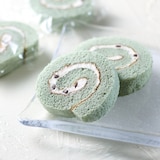 チョコミントロールケーキ