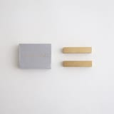 ［ＩＤＥＥ］ａｃｔｕｅｌ　ｍｅｔａｌ　真鍮箸置き　ショート　ペア