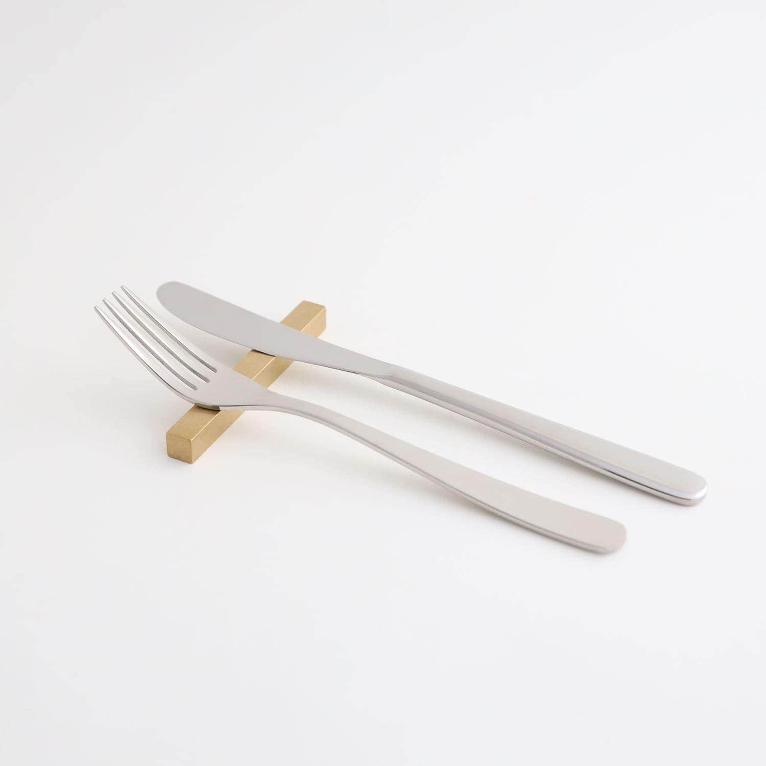 ［ＩＤＥＥ］ａｃｔｕｅｌ　ｍｅｔａｌ　真鍮箸置き　ロング　ペア