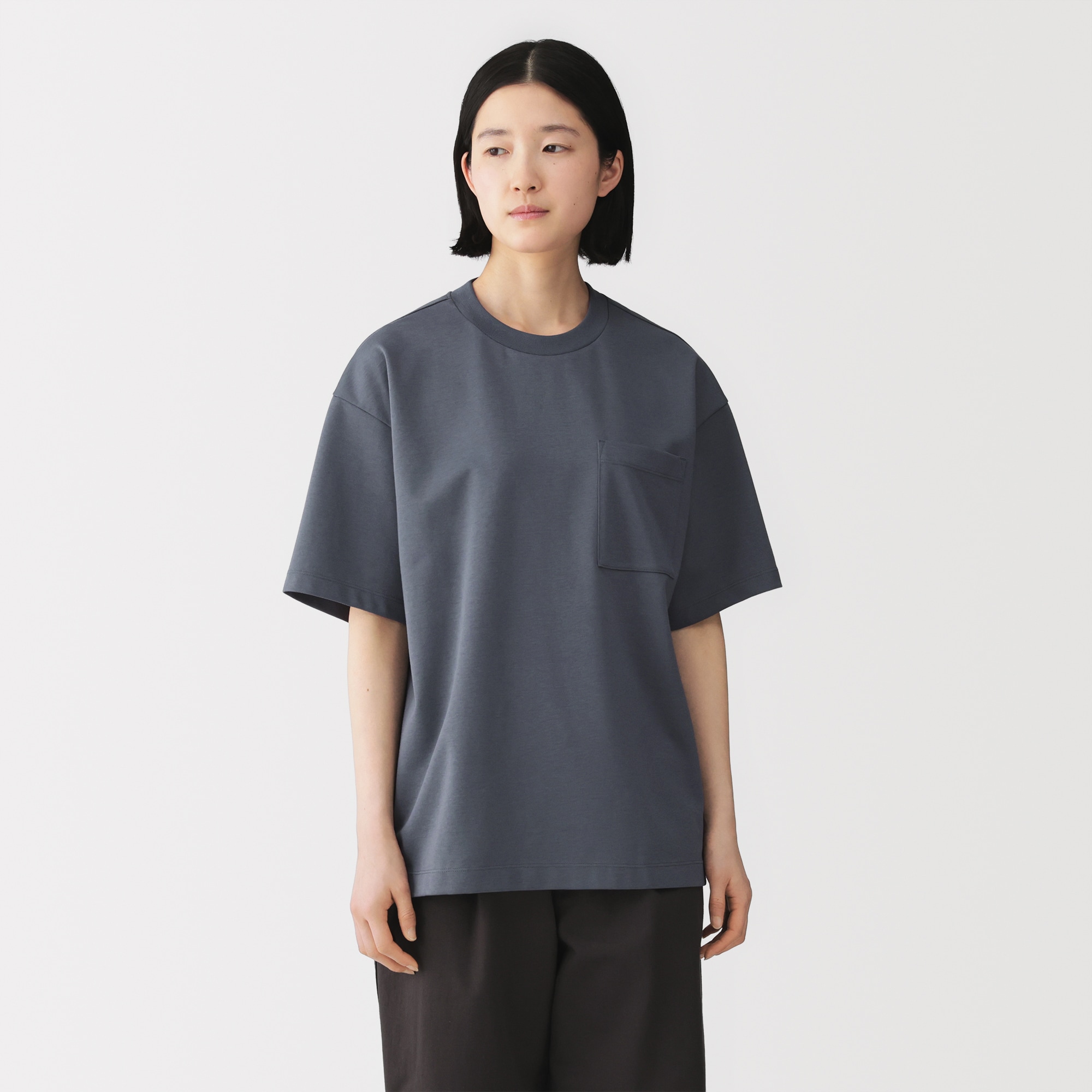 紳士 涼感UVカットワイド半袖Tシャツ | 無印良品