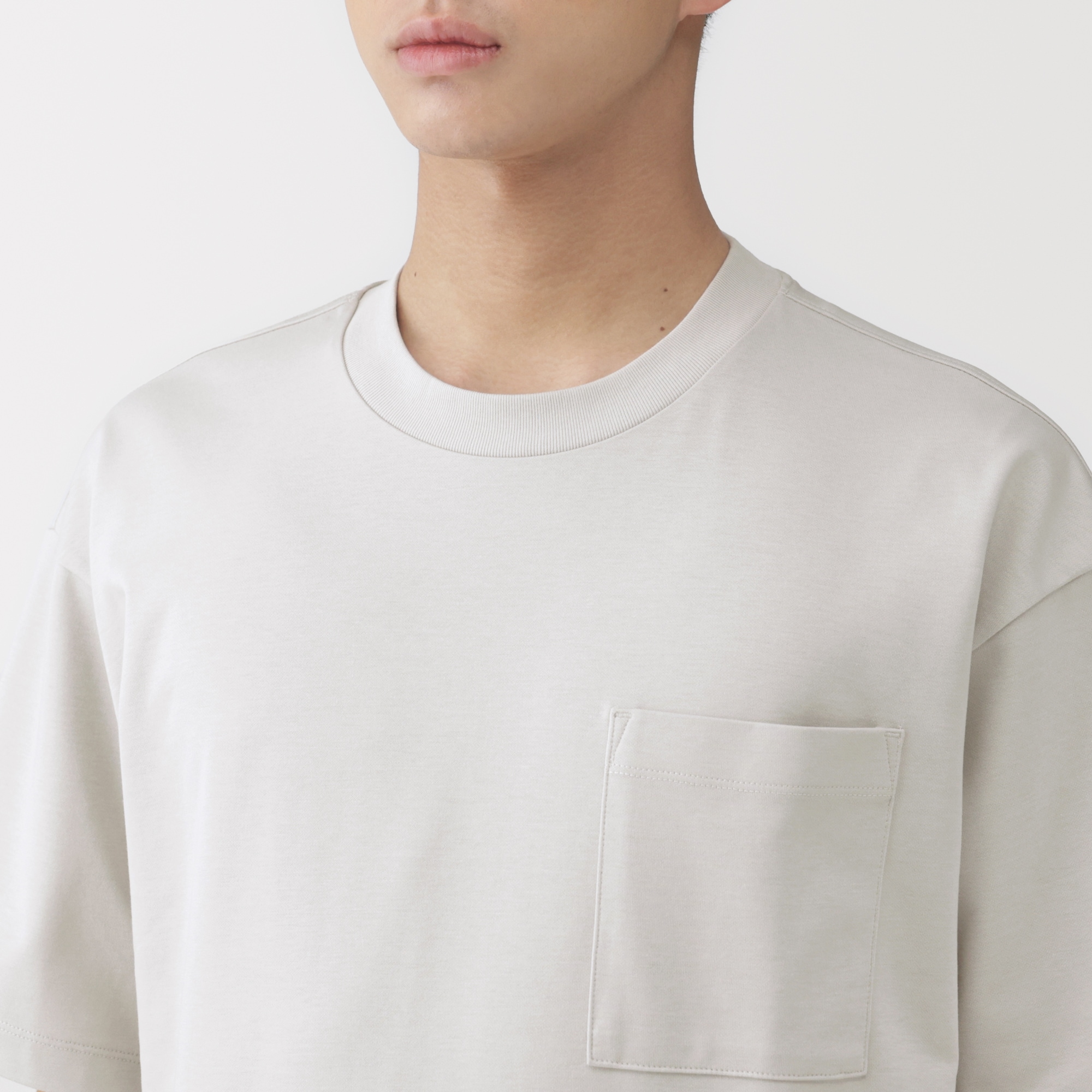 紳士　涼感ＵＶカットワイド半袖Ｔシャツ