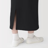 婦人　裏毛スウェットⅠラインスカート