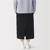 婦人　裏毛スウェットⅠラインスカート