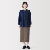 婦人　裏毛スウェットⅠラインスカート