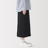 婦人　裏毛スウェットⅠラインスカート
