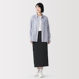 婦人　裏毛スウェットⅠラインスカート
