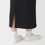 婦人　裏毛スウェットⅠラインスカート