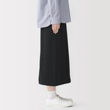 婦人　裏毛スウェットⅠラインスカート
