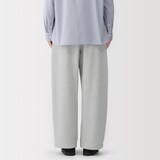 婦人　裏毛スウェットワイドパンツ