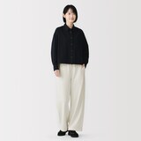 婦人　裏毛スウェットワイドパンツ