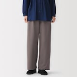 婦人　裏毛スウェットワイドパンツ