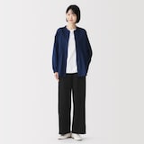 婦人　裏毛スウェットワイドパンツ