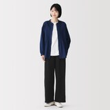 婦人　裏毛スウェットワイドパンツ