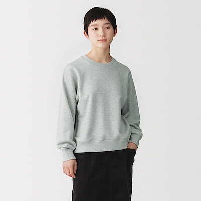 【８月下旬発売予定】婦人　裏毛スウェットプルオーバー