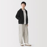 婦人　裏毛スウェットフルジップパーカ