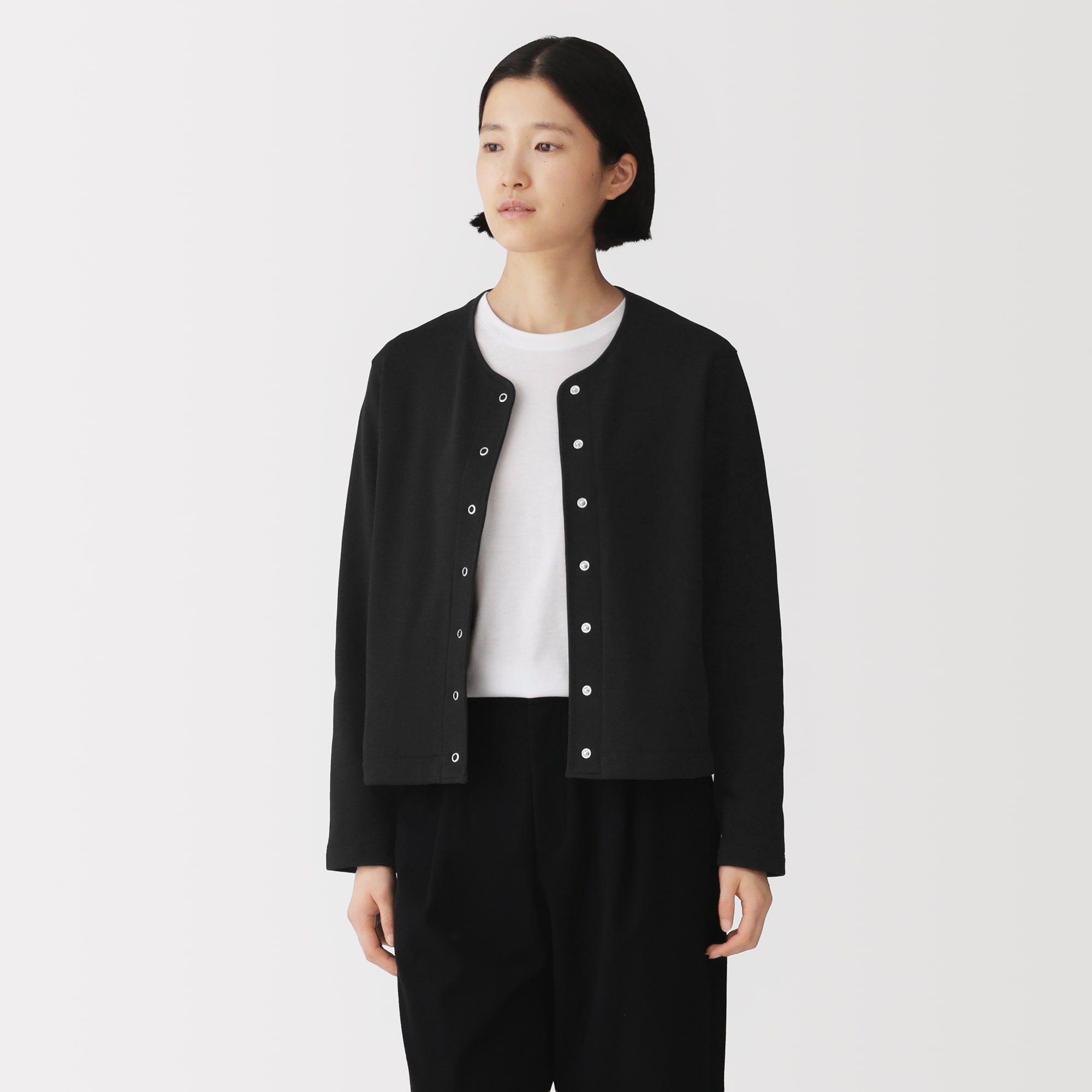 婦人 裏毛スウェットカーディガン | 無印良品