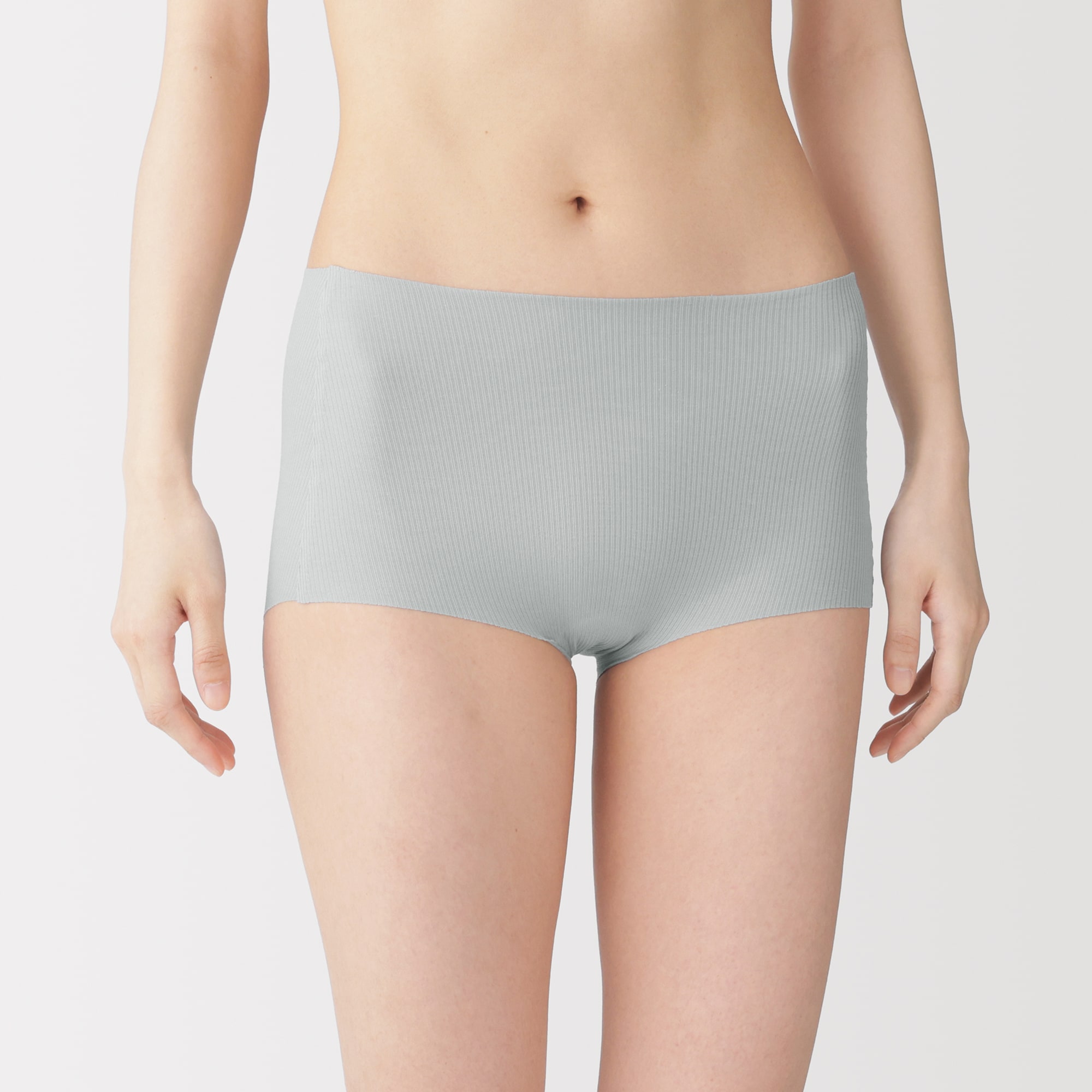 婦人　肌あたりがやさしいリブショーツ
