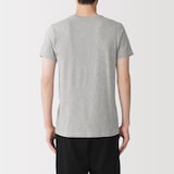 紳士　脇に縫い目のない　２枚組　クルーネック半袖Ｔシャツ