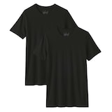 紳士　脇に縫い目のない　２枚組　クルーネック半袖Ｔシャツ