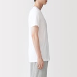 紳士　脇に縫い目のない　２枚組　Ｖネック半袖Ｔシャツ