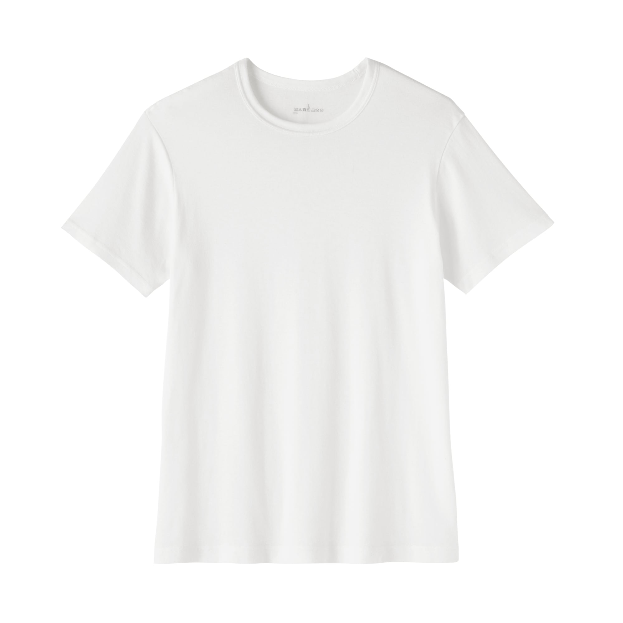 紳士　あったか綿　クルーネック半袖Ｔシャツ