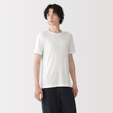 紳士　あったか綿　クルーネック半袖Ｔシャツ