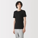 紳士　あったか綿　クルーネック半袖Ｔシャツ