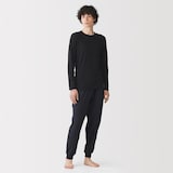 紳士　あったか綿　クルーネック長袖Ｔシャツ