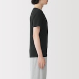 紳士　あったか綿　Ｖネック半袖Ｔシャツ