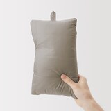 婦人　軽量ダウンポケッタブルノーカラージャケット