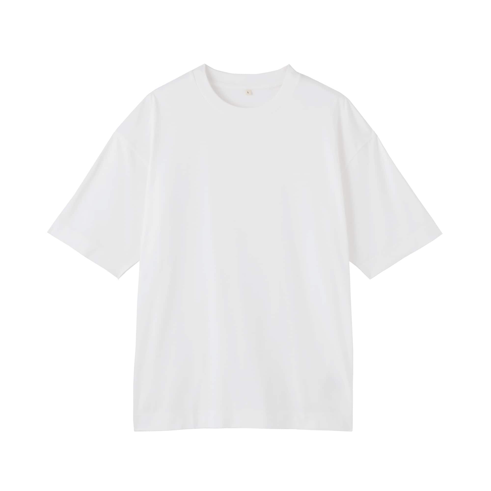 紳士　和歌山で編み立てた天竺クルーネック半袖Ｔシャツ