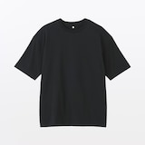 紳士　和歌山で編み立てた天竺クルーネック半袖Ｔシャツ