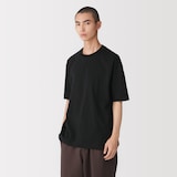 紳士　和歌山で編み立てた天竺クルーネック半袖Ｔシャツ