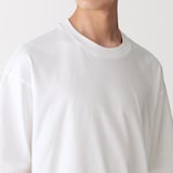 紳士　和歌山で編み立てた天竺クルーネック半袖Ｔシャツ