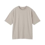 紳士　和歌山で編み立てた天竺クルーネック半袖Ｔシャツ