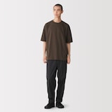 紳士　和歌山で編み立てた天竺クルーネック半袖Ｔシャツ