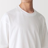 紳士　和歌山で編み立てた天竺クルーネック半袖Ｔシャツ