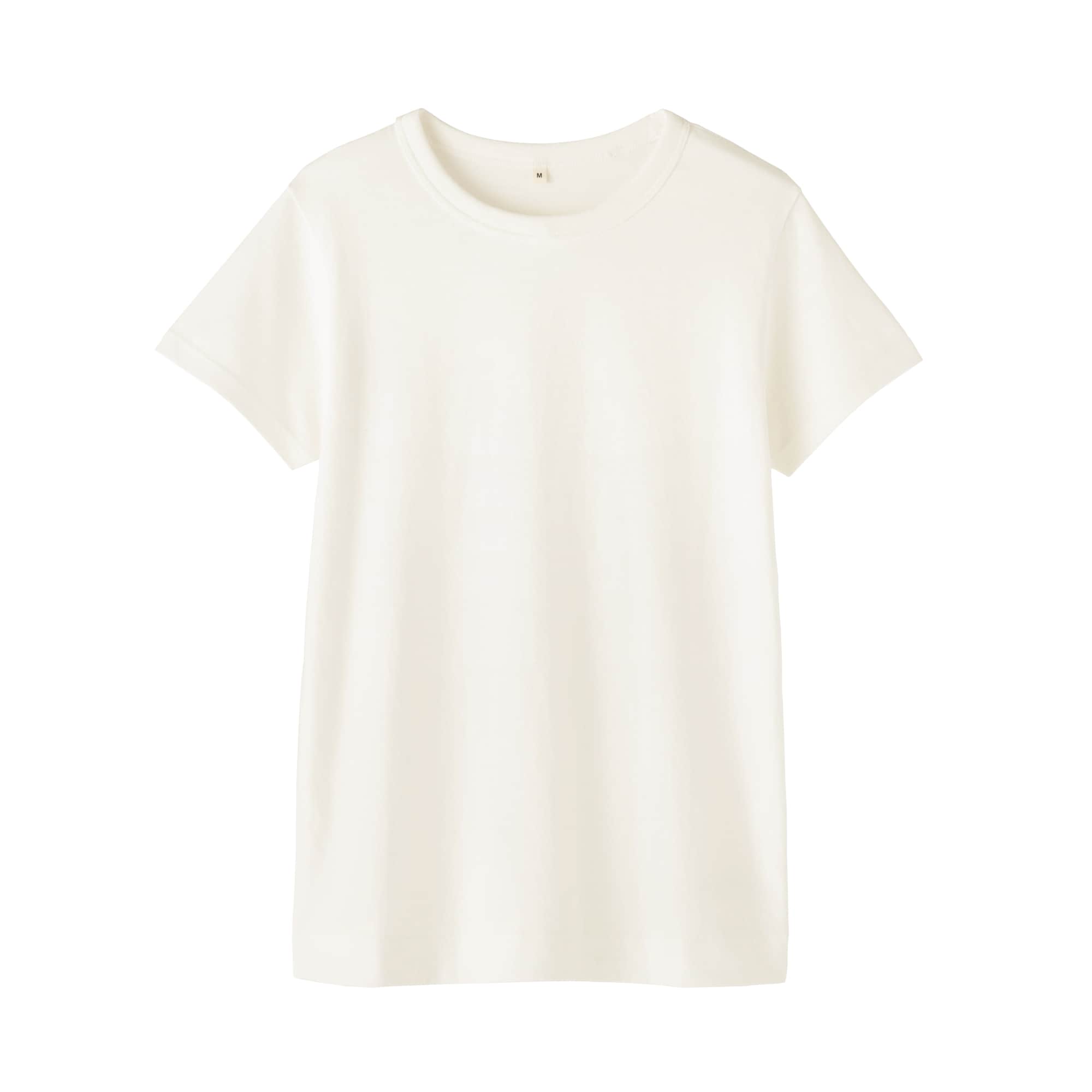 婦人　リネン混半袖Ｔシャツ