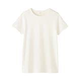 婦人　リネン混半袖Ｔシャツ