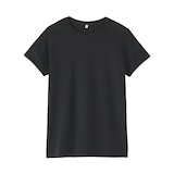婦人　リネン混半袖Ｔシャツ