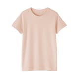 婦人　リネン混半袖Ｔシャツ