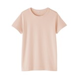 婦人　リネン混半袖Ｔシャツ