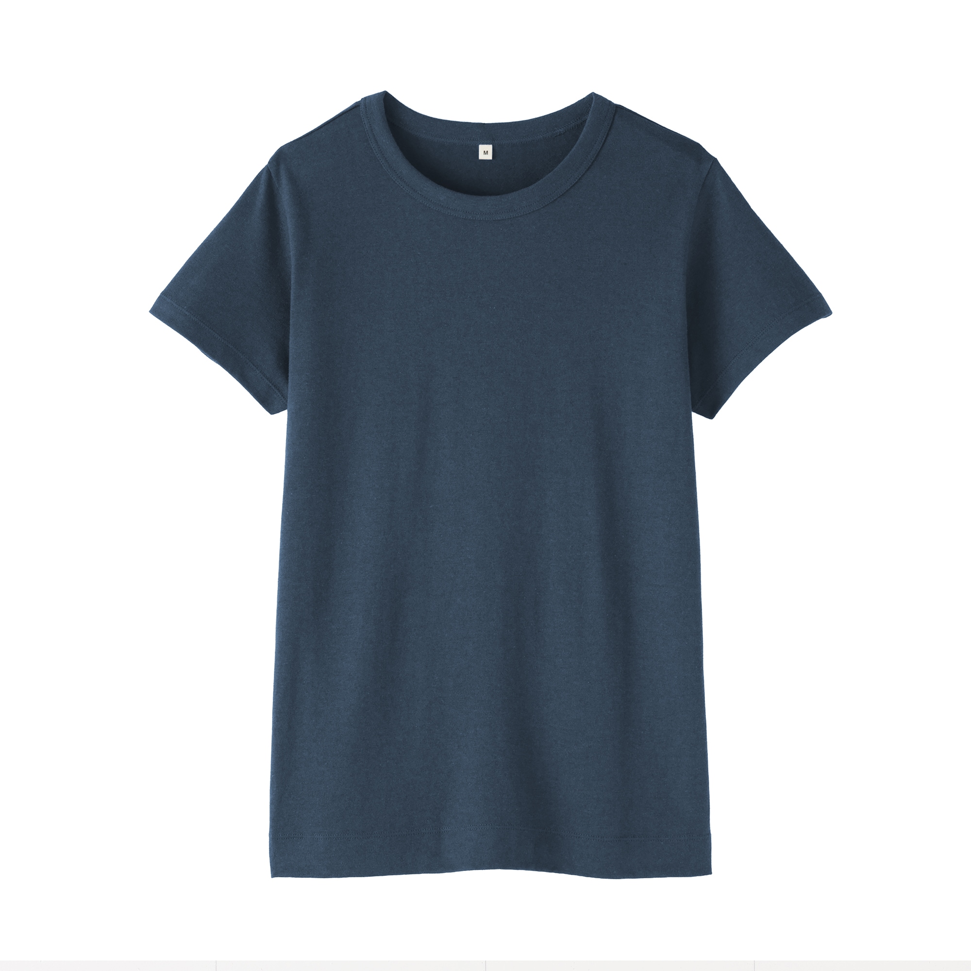 婦人　リネン混半袖Ｔシャツ