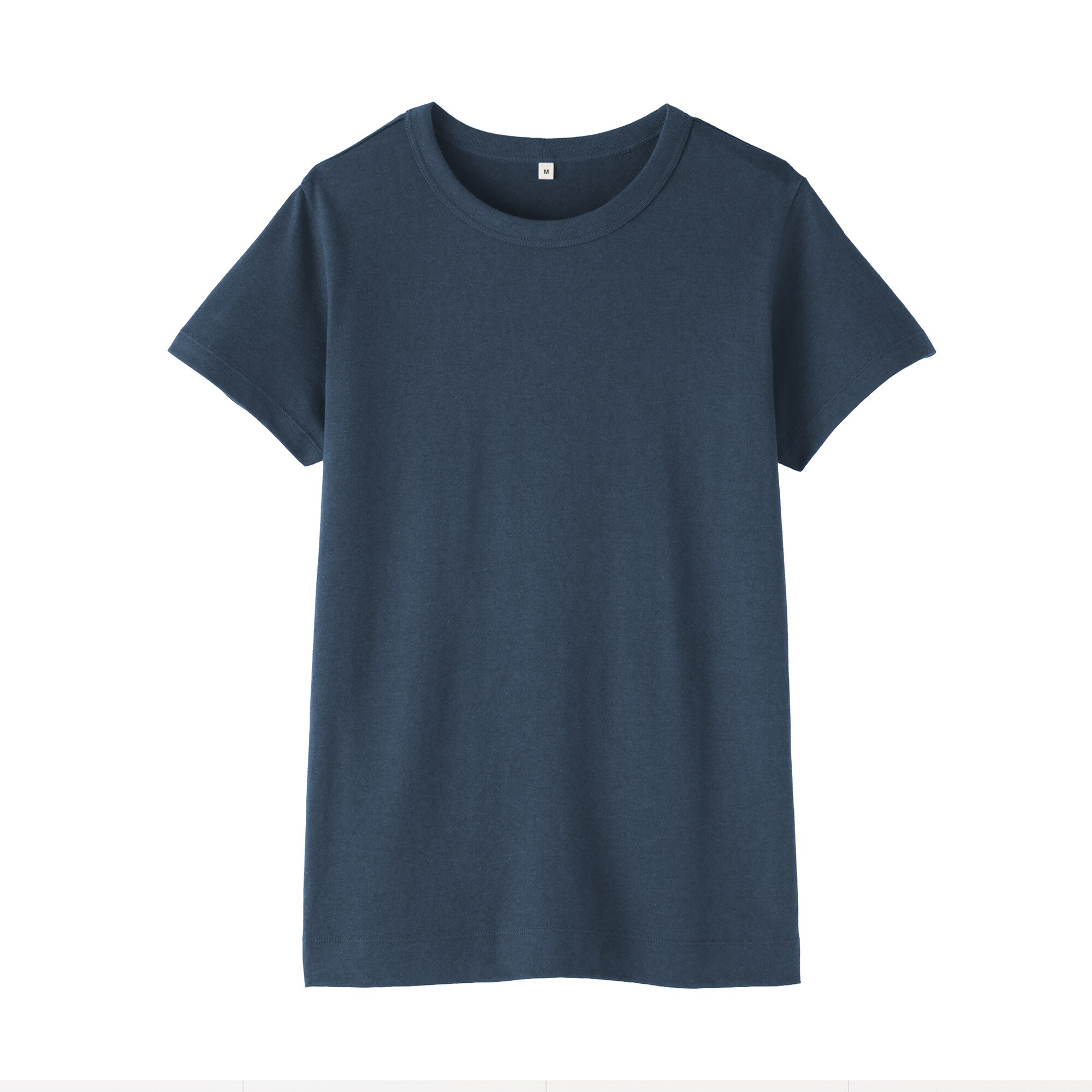 婦人　リネン混半袖Ｔシャツ