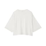 婦人　リヨセル天竺編み五分袖Ｔシャツ