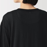 婦人　リヨセル天竺編み五分袖Ｔシャツ