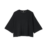 婦人　リヨセル天竺編み五分袖Ｔシャツ