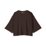 婦人　リヨセル天竺編み五分袖Ｔシャツ