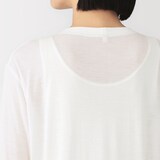 婦人　リヨセル天竺編み長袖Ｔシャツ