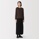 婦人　リヨセル天竺編み長袖Ｔシャツ